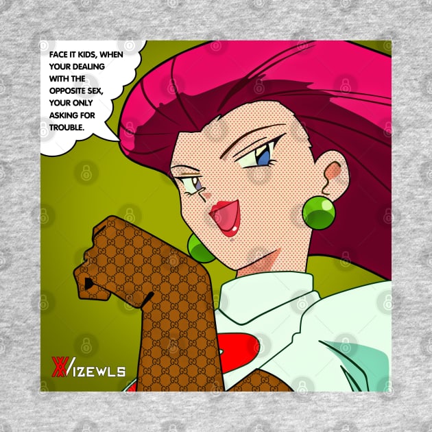 Jessie - Team Rocket Pop Art by Vizewls